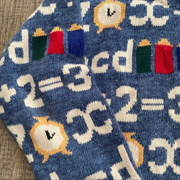 Marisa Christine ABC Sweater Size Petite Medium - Picture 3 of 12